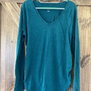 Long sleeve maternity top